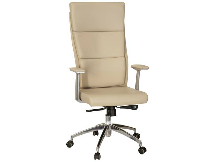 Chefsessel Monza 20 Silberfarben/Beige