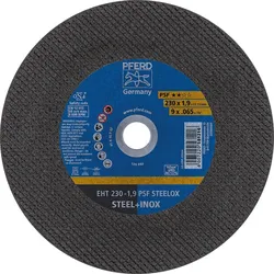 Trennscheibe PFERD Ø 230 x 1,9 x 22,23mm, gerade für Stahl, Edelstahl