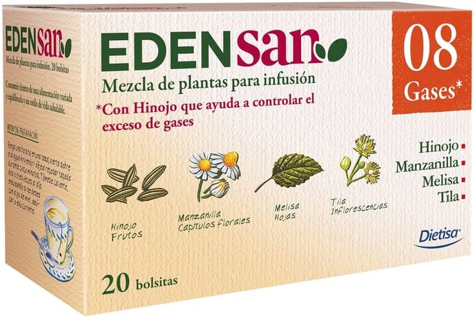 Dielisa Edensan 08 Gases 20 Uds