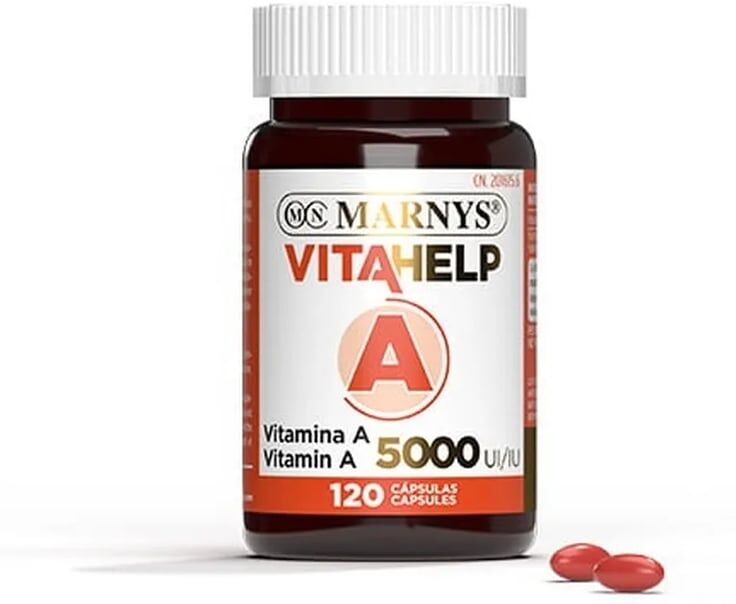 Marnys Vitahelp Vitamina A 5000 ui 120 Perlas