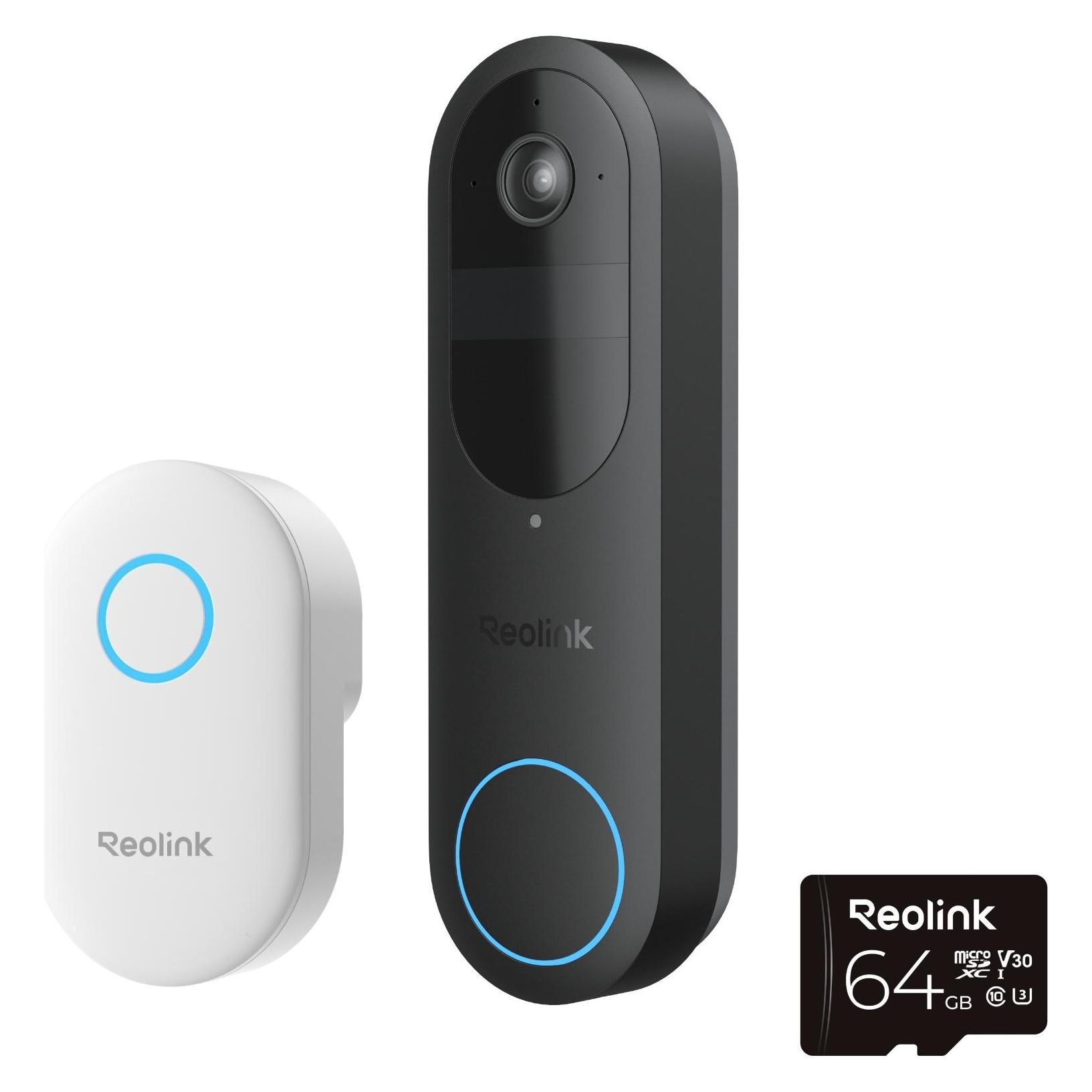 Reolink D340B 2K+ Battery Doorbell Chime (WLAN) (D340B-Chime)