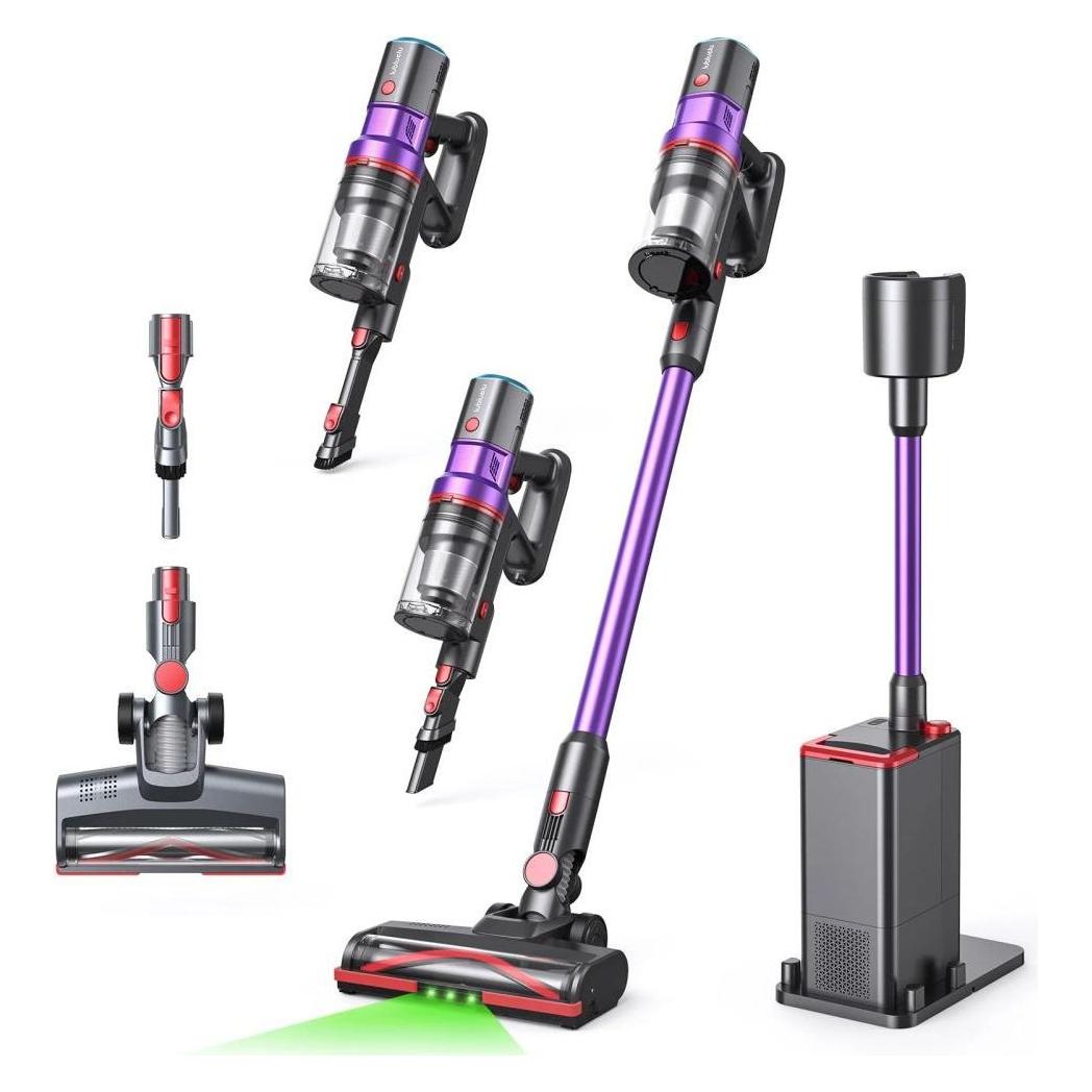 Lubluelu Vacuum cleaner Cordless Vacuum Cleaner X1000 with 2.5L Self-Emptying Dust Station (71251285)