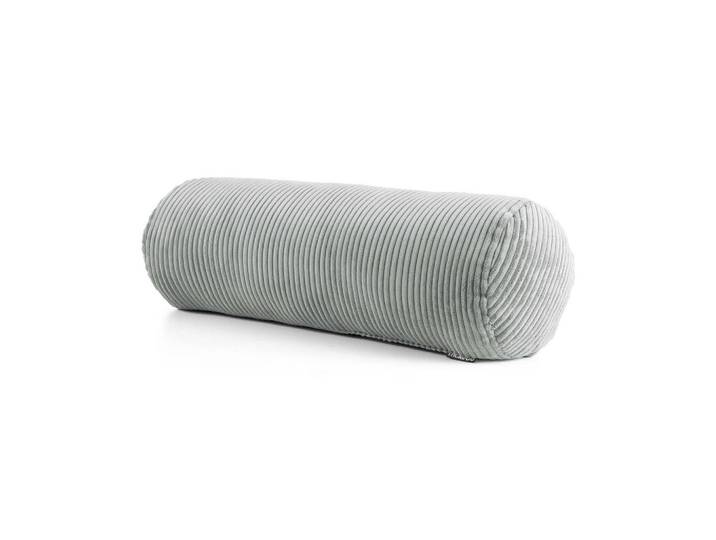 Mokebo XXL Nackenrolle Der Powernap, Grau, 25x70 cm, Heimtextilien, Kopfpolster & Bettdecken, Nackenrollen & Hörnchen