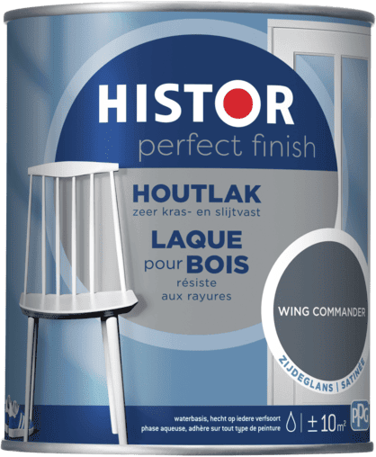 Histor Perfect Finish Houtlak Zijdeglans - Wing Commander