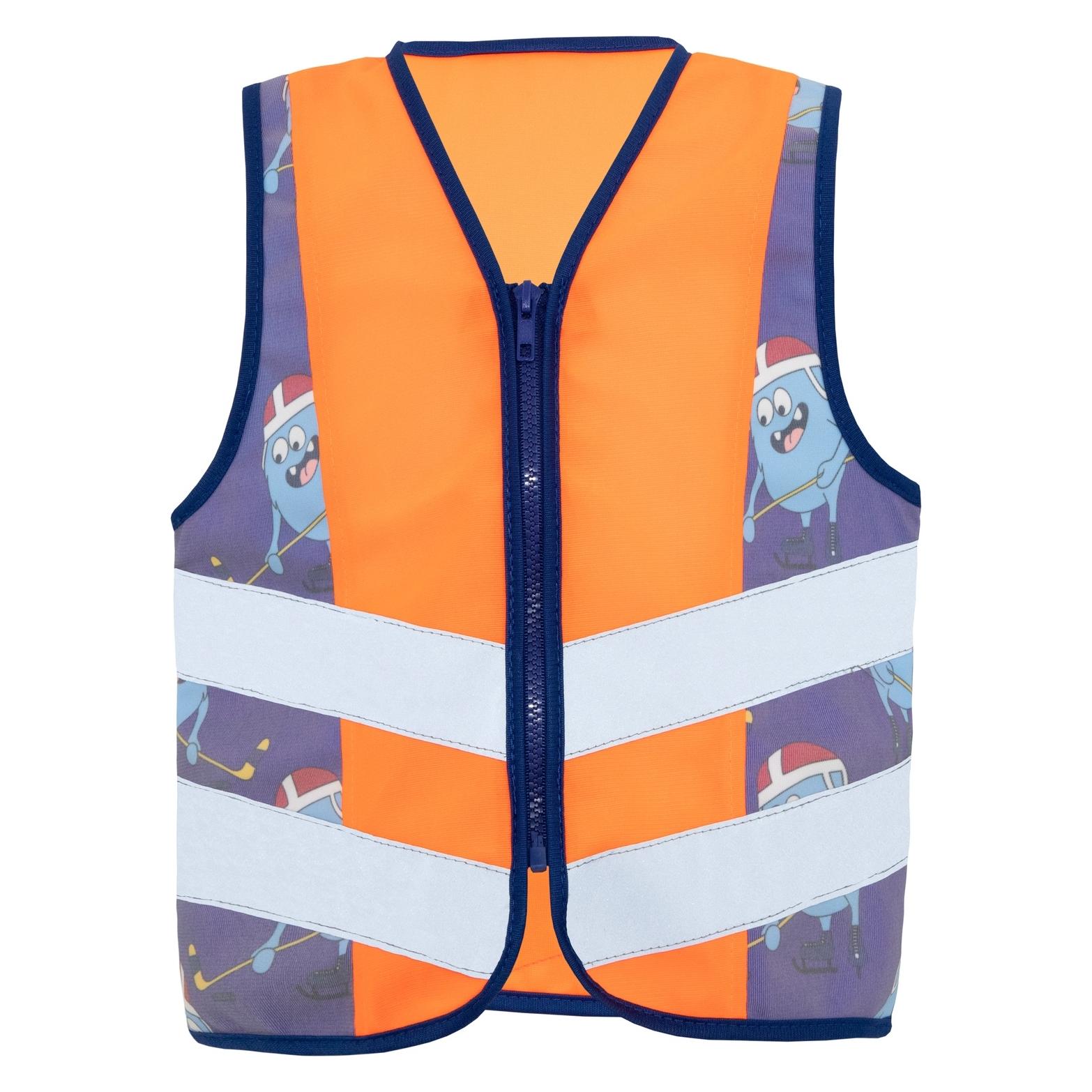 Korntex Kinder Warnweste Sports Orange/Eishockey CO2 Neutral XS EN 17353 ACTSPOICE (XS) (ACTSPOICEORXS)
