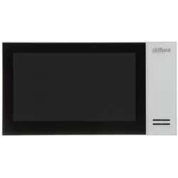 Dahua, Klingel + Türsprechanlage, VTH2421FW video intercom system (7") Black, White (Ethernet, Kabelgebunden)