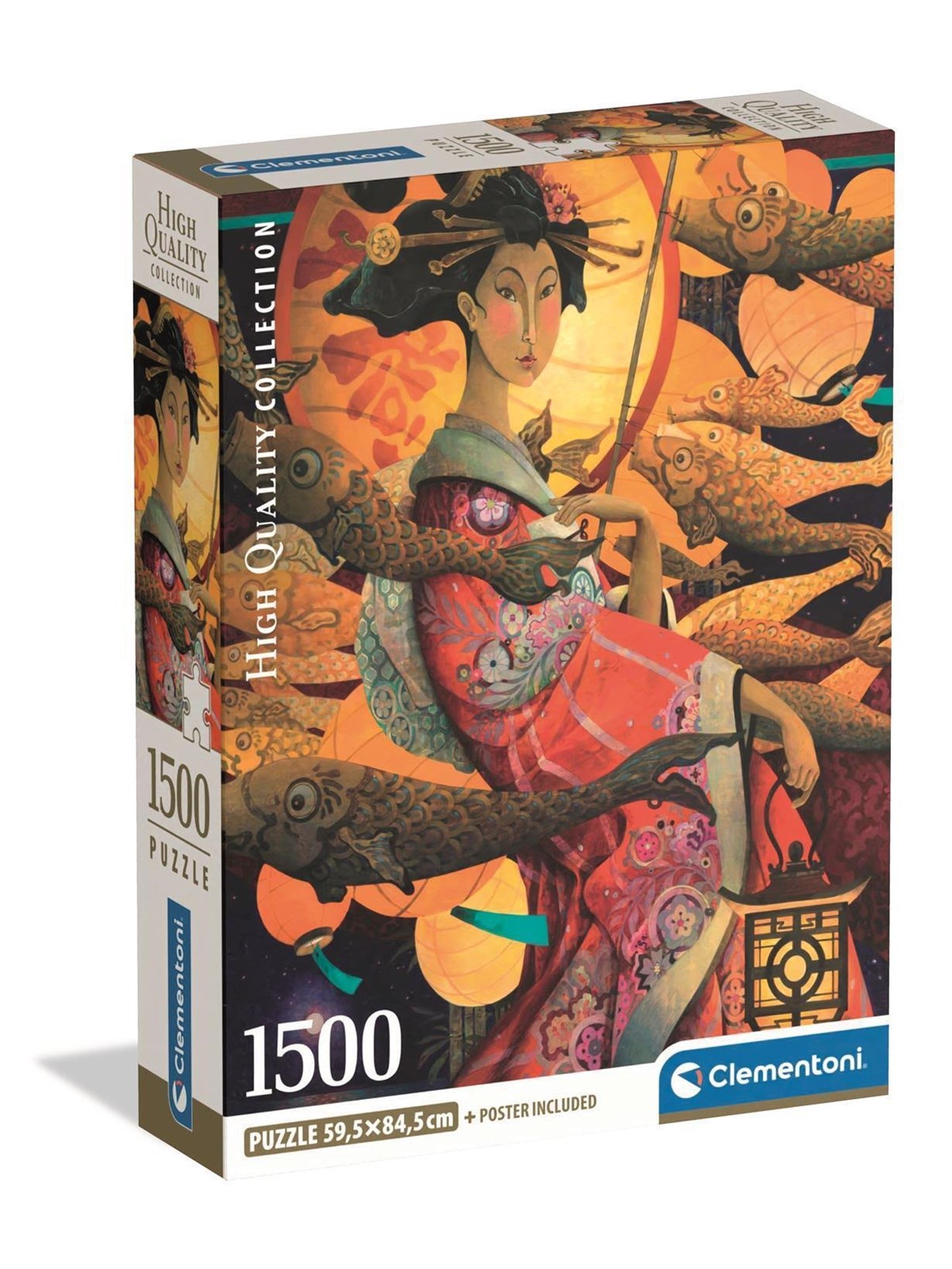 Clementoni Puzzle HQC Koinobori Dance 2026 - Compact, 1500-teilig 2D Puzzles