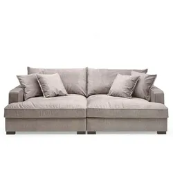 BOOOM Bigsofa Tribecca Stoff Taube 282 cm