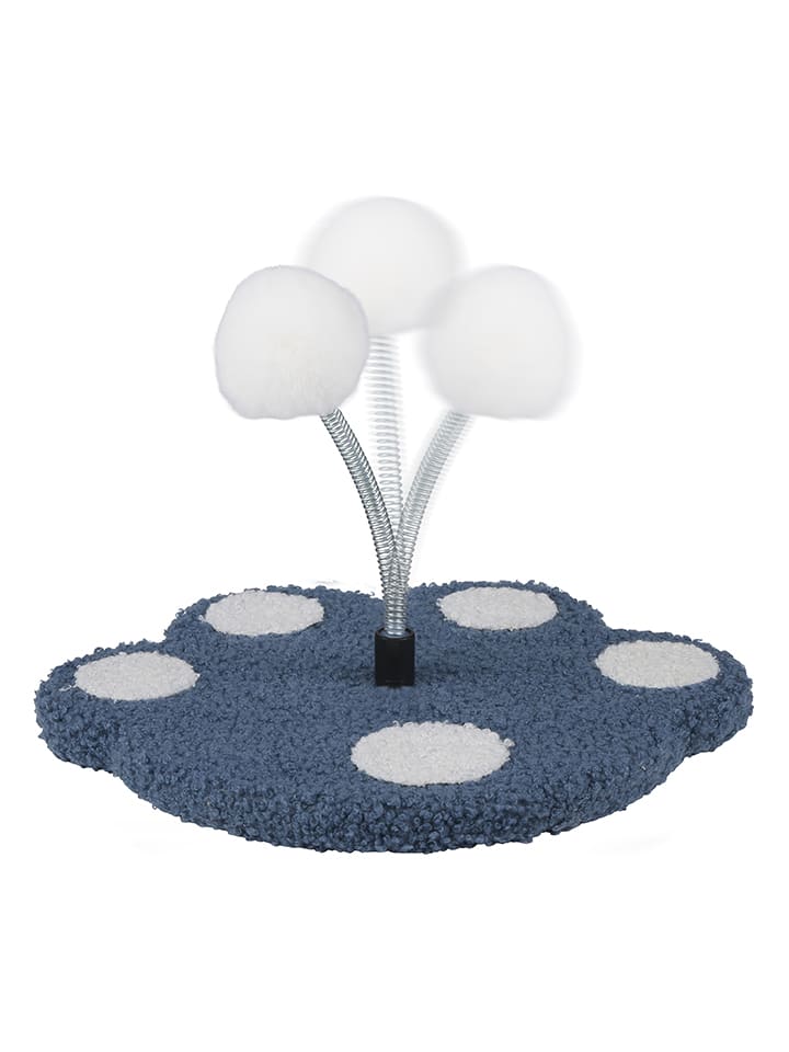 Edco Katzenspielzeug in Blau/ Weiß - (H)25 x Ø 22 cm - onesize