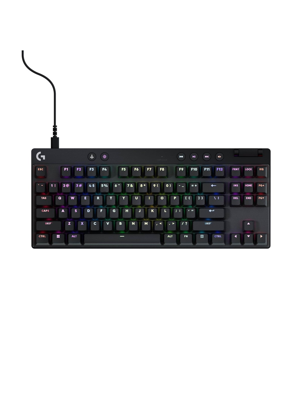Logitech G PRO X TKL - Logitech Magnetic Analog - Linear - Gaming Tastatur (TKL) - 80% - Englisch (US) - Schwarz