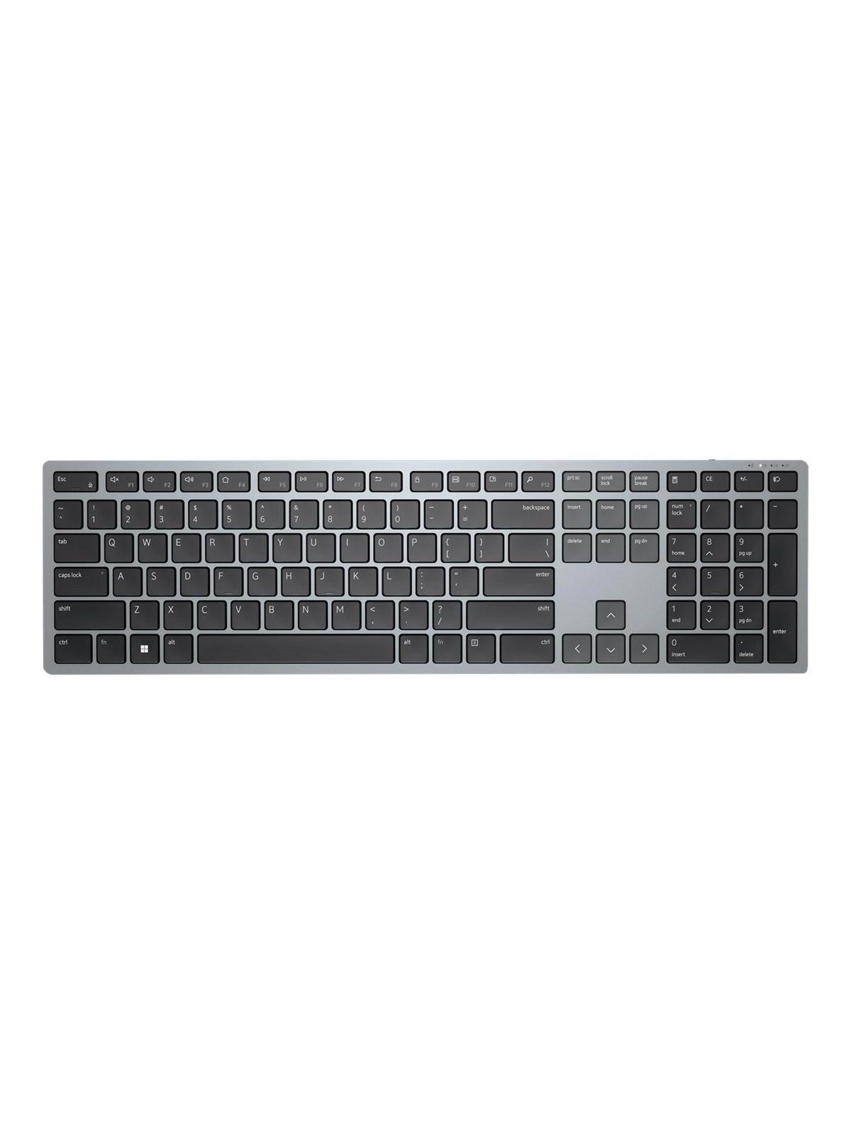 Dell Pro Plus Keyboard KB700 Nordic - Tastatur - Nordic ISO - Grau