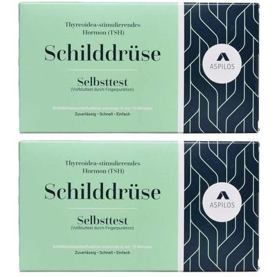 Aspilos Selbsttest Schilddrüse TSH Blut 2x 2x1 St Test