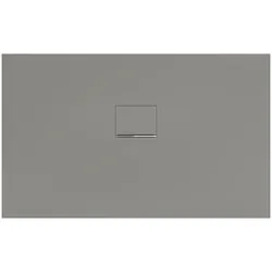 Villeroy & Boch Duschwanne Squaro Infinity rechteckig grau 1300 x 800 Millimeter Höhe 40 Millimeter Innentiefe 15 Millimeter Quaryl
