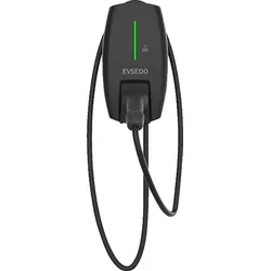 EVSEDO Wallbox AC011K-AE-25/4M Ladestation für Elektrofahrzeuge, 11 kW, Kabellänge: 4 m
