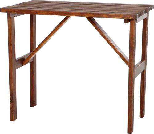 FUNSTAR M15106 Gartentisch Kiefernholz Braun