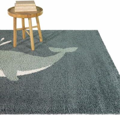 Balta Rugs Saltaire Kids Whale Area Rug