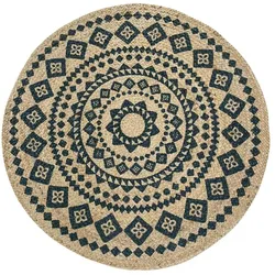 Jute-Teppich   ¦ beige ¦ Jute Ø: 80.0