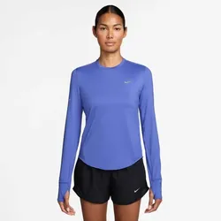 Nike Swift Sweatshirt Damen - sapphire/reflective silv - L