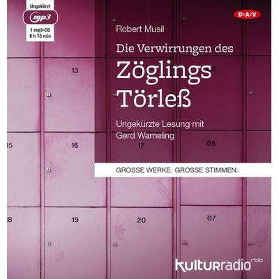 Die Verwirrungen des Zöglings Törleß - Robert Musil, Audio, 9783862317202