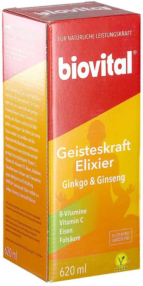 biovital Geisteskraft Elixier 620ml