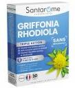 Santarome Griffonia Rhodiola Triple Action 30 Gélules - Boîte 30 gélules