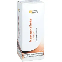ISOPROPYLALKOHOL 70% V/V Henry Lamotte