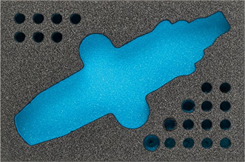 Hazet 163-333L 2K-zacht schuim inlegstuk voor werkplaats, 172 x 114 mm