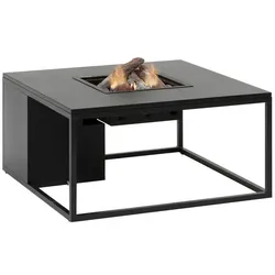 Cosi Feuertisch Cosiloft 100 x cm Aluminium Schwarz
