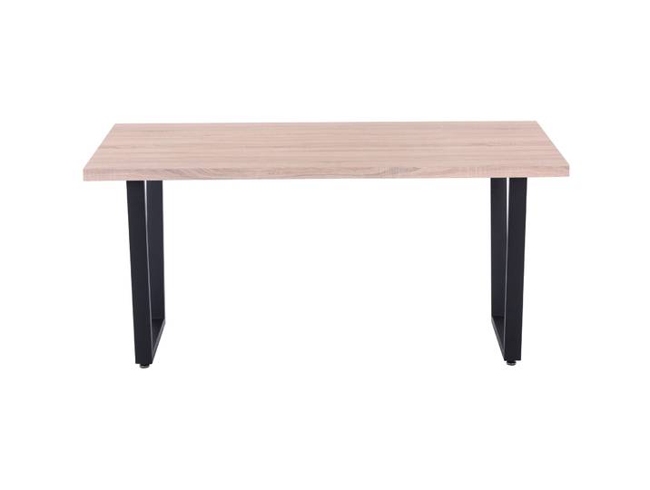 Tisch Gioia MDF Eiche Dekor Massivholz B 160 T 90 cm - Tisch