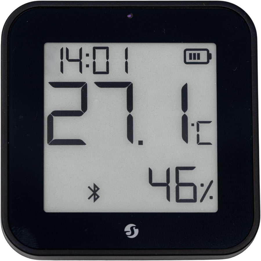 Shelly Blu ZB H&T Display Black Temperatur- & Feuchtigkeitssensor Bluetooth Zigbee Schwarz Shelly_B_ZB_HT_D_s