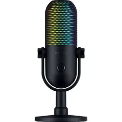 RAZER Seiren V3 Chroma - RGB-USB Tap-to-Mute Mikrofon, Schwarz