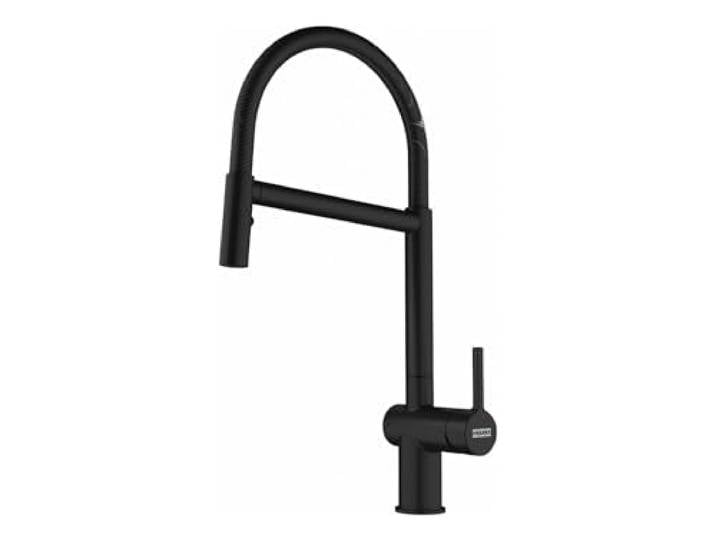 FRANKE 115.0653.409\, Robinet d'évier de cuisine Active Semi Pro spray\, Noir mat