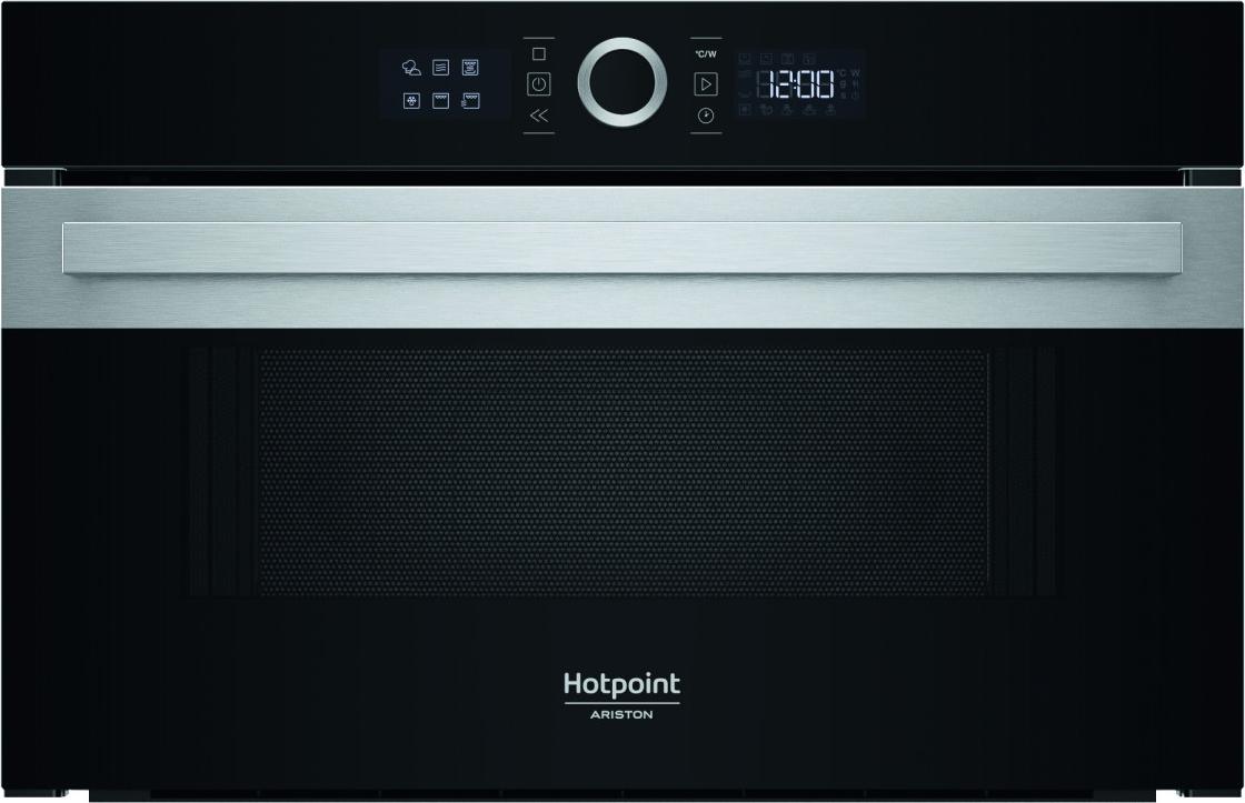 Hotpoint HAMD54MX, Integriert, Grill-Mikrowelle, 31 l, 1000 W, Eingebautes Display, LED