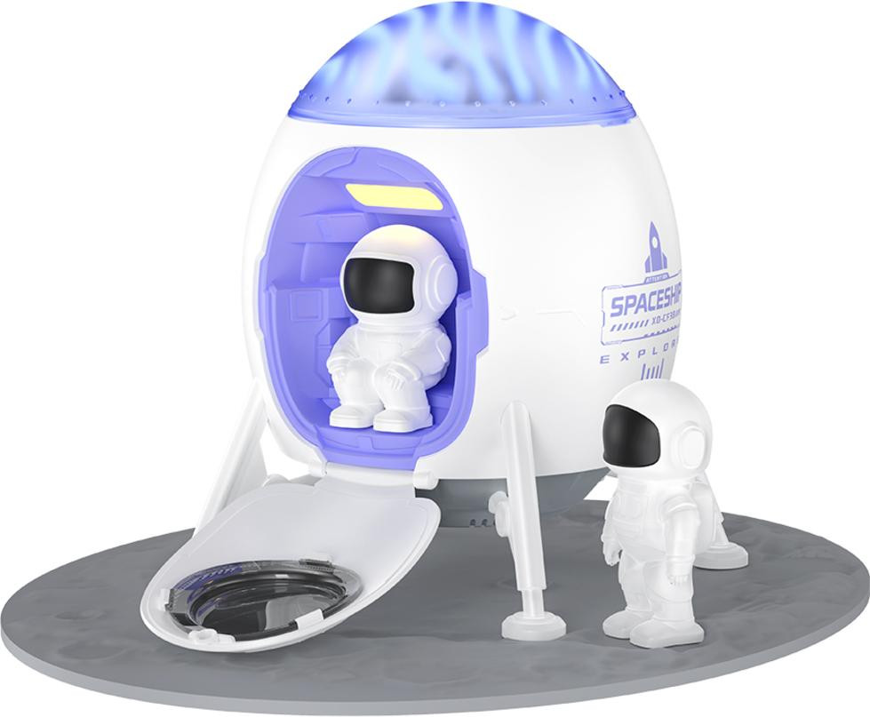 XO Projektor LED CF38 Sterren-Melkweg met Bluetooth-luidspreker, wit
