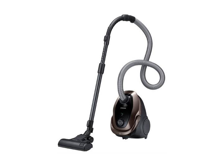 SAMSUNG Bodenstaubsauger VC07M25M9WD/SW , braun (goldfarben, schwarz), B:28cm H:24,6cm T:39cm, Bodenstaubsauger, Bodenstaubsauger