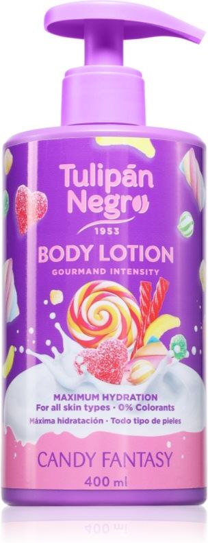 Tulipán Negro Candy Fantasy lait corporel hydratant 400 ml