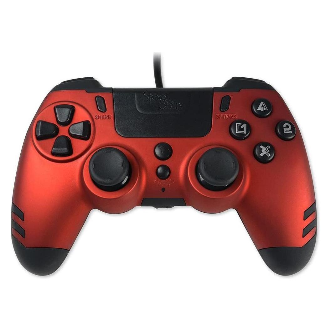 Steelplay Slim Pack Wired Controller Sapphire Blue Multi (PC, PS4) (JVAMUL00150)