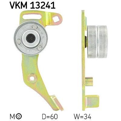 Skf Spannrolle, Zahnriemen [Hersteller-Nr. VKM13241] für Geo, Fso, Suzuki, Lada, Hyundai, Rover, Citroën, Peugeot, Fiat