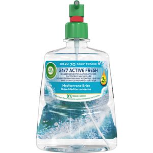 Airwick Raumduft Active Fresh, Duftspray, 228ml, Nachfüller, aerosolfrei, Mediterrane Brise