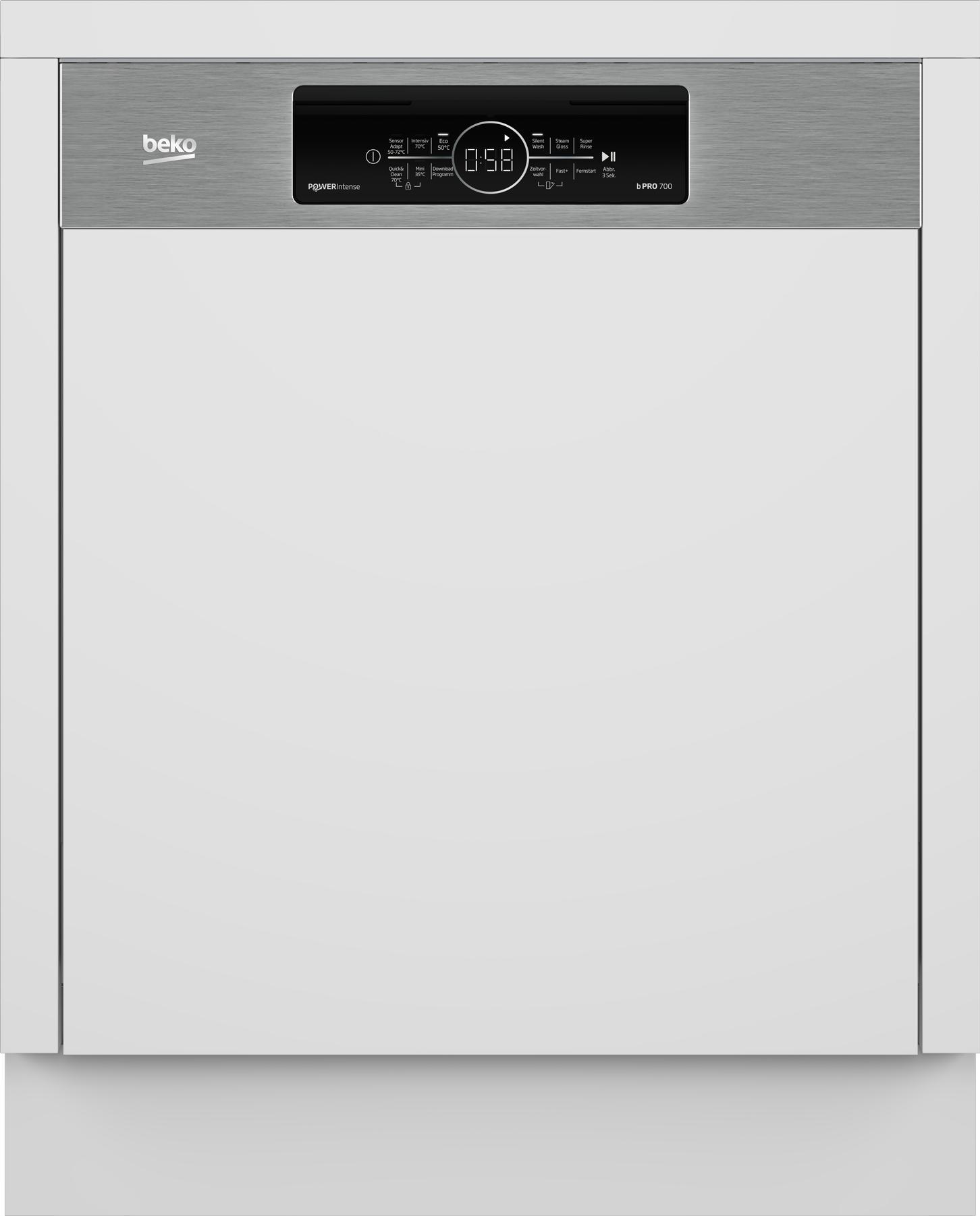 BEKO BG840EXTIP Einbau-Geschirrspüler integriert 60 cm
