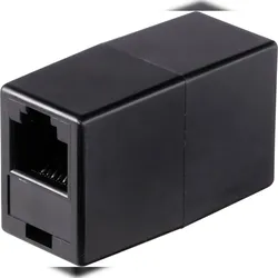 Renkforce Telefon (analog) Adapter [1x RJ12-Buchse 6p6c - 1x RJ12-Buchse 6p6c] Schwarz RF-4679562