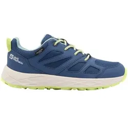 JACK WOLFSKIN Kinder Multifunktionsschuhe WOODLAND 2 TEXAPORE LOW K, Größe 36 in Grau Grau