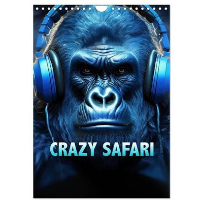 Crazy Safari (Wandkalender 2027 DIN A4 hoch), CALVENDO Monatskalender