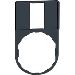 Schneider Electric ZBZ33 Schildträger 30 x50mm o. Schild, für Ø 22 Geräte m. rundem Frontelement  - 10 Stück