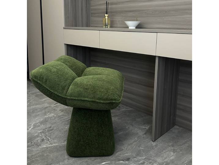 Le même jour, tabouret de maquillage rotatif en bois massif, tabouret à ongles simple, chaise de salle à manger pour la maison, chambre Chenier, tabouret de commode
