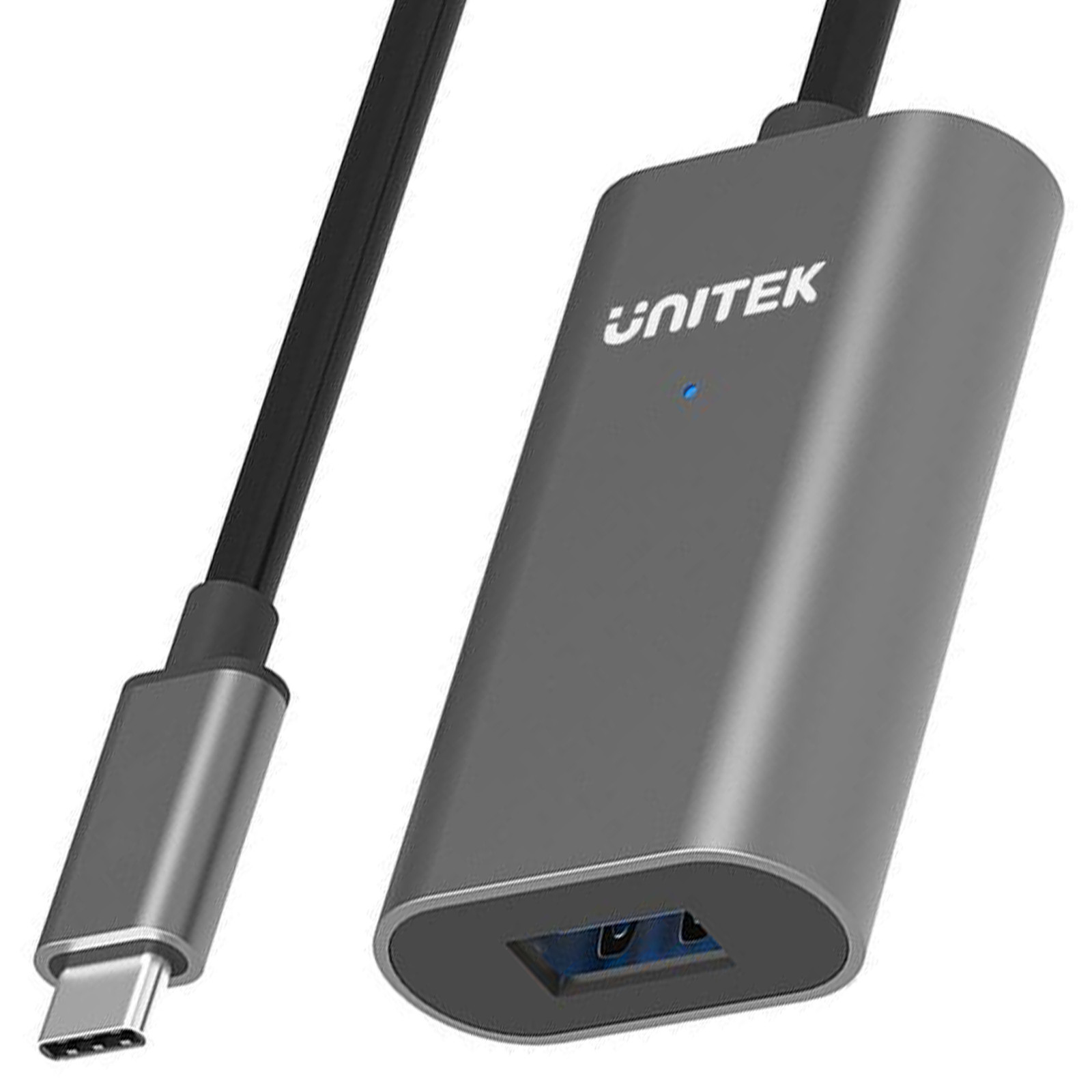Unitek USB-C naar USB-adapter, zilver (U304A)