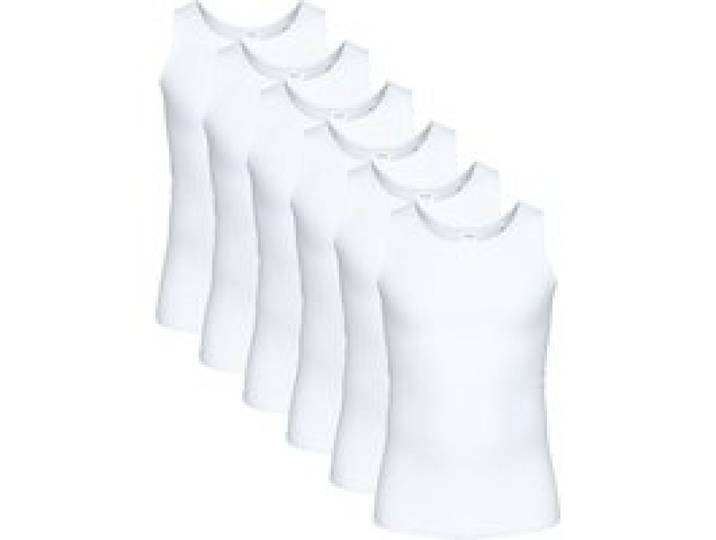 ESMARA MEN Lot de 6 débardeurs homme (XXL)