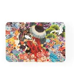 Excelsa Set Mit 6 Tischsets Kimono Kunststoff 43X28,5 Cm Bunt