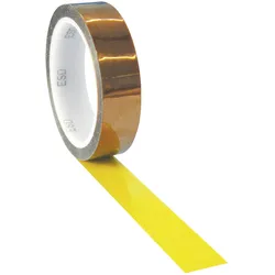 BJZ, Klebeband, Kapton Klebeband, antistatisch, Rollenbreite: 25 mm, Rollenlänge: 33 m (25 mm)