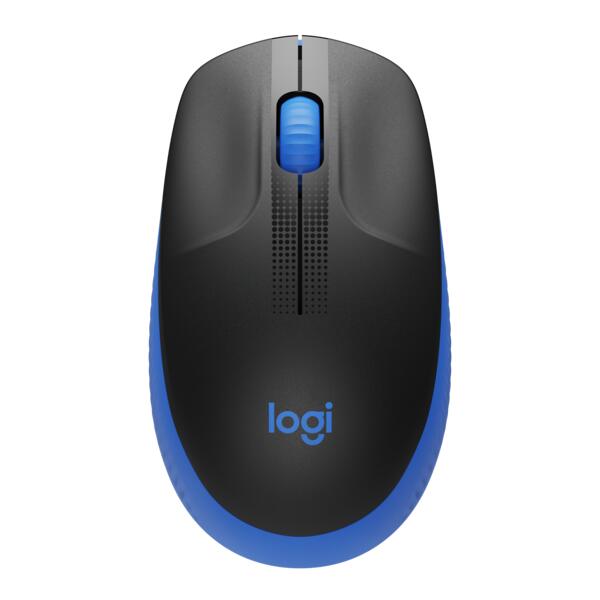 Logitech M190 Full-Size Wireless Maus (kabellos, blau) 910-005907